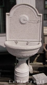 Lavandino martellinato da giardino