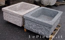 Lavandino in granito (disponibile anche ad incasso)