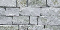 Rivestimento parete in pietra a spacco chiaro bianco